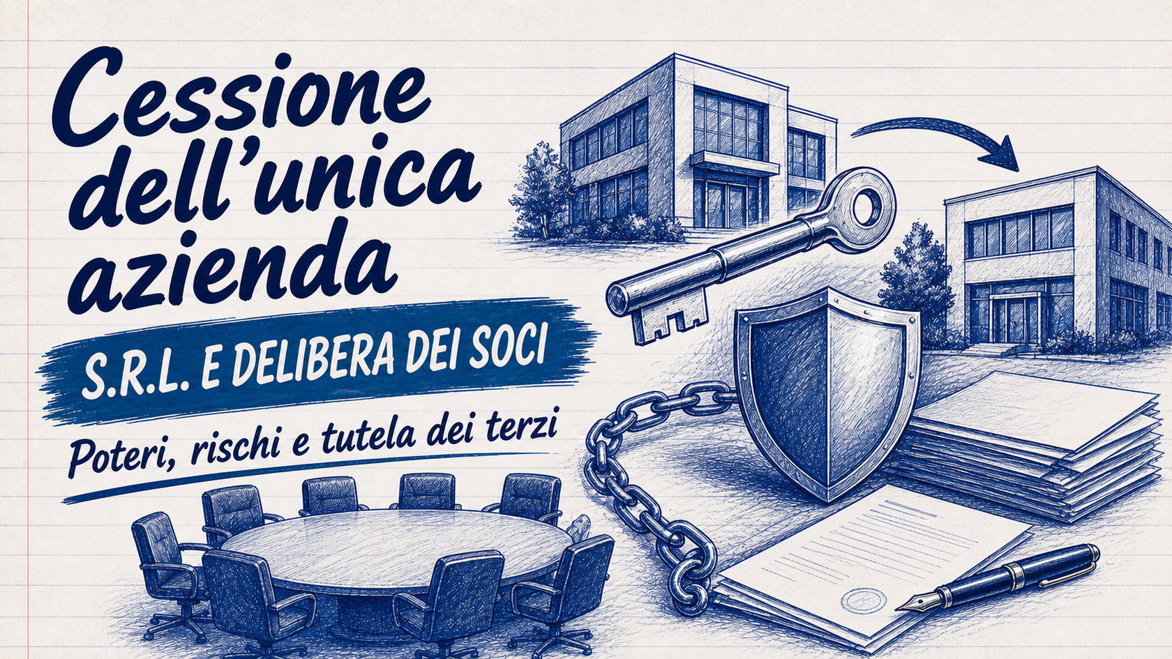 Cessione dell'unica azienda della srl inefficace senza il via libera dei soci