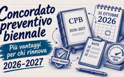 Concordato preventivo biennale 2026-2027: i benefici per chi rinnova