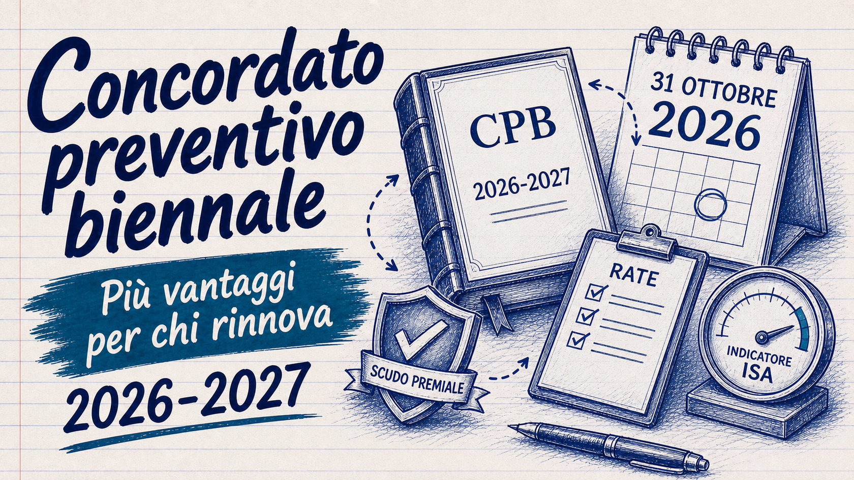 Concordato preventivo biennale 2026-2027: i benefici per chi rinnova