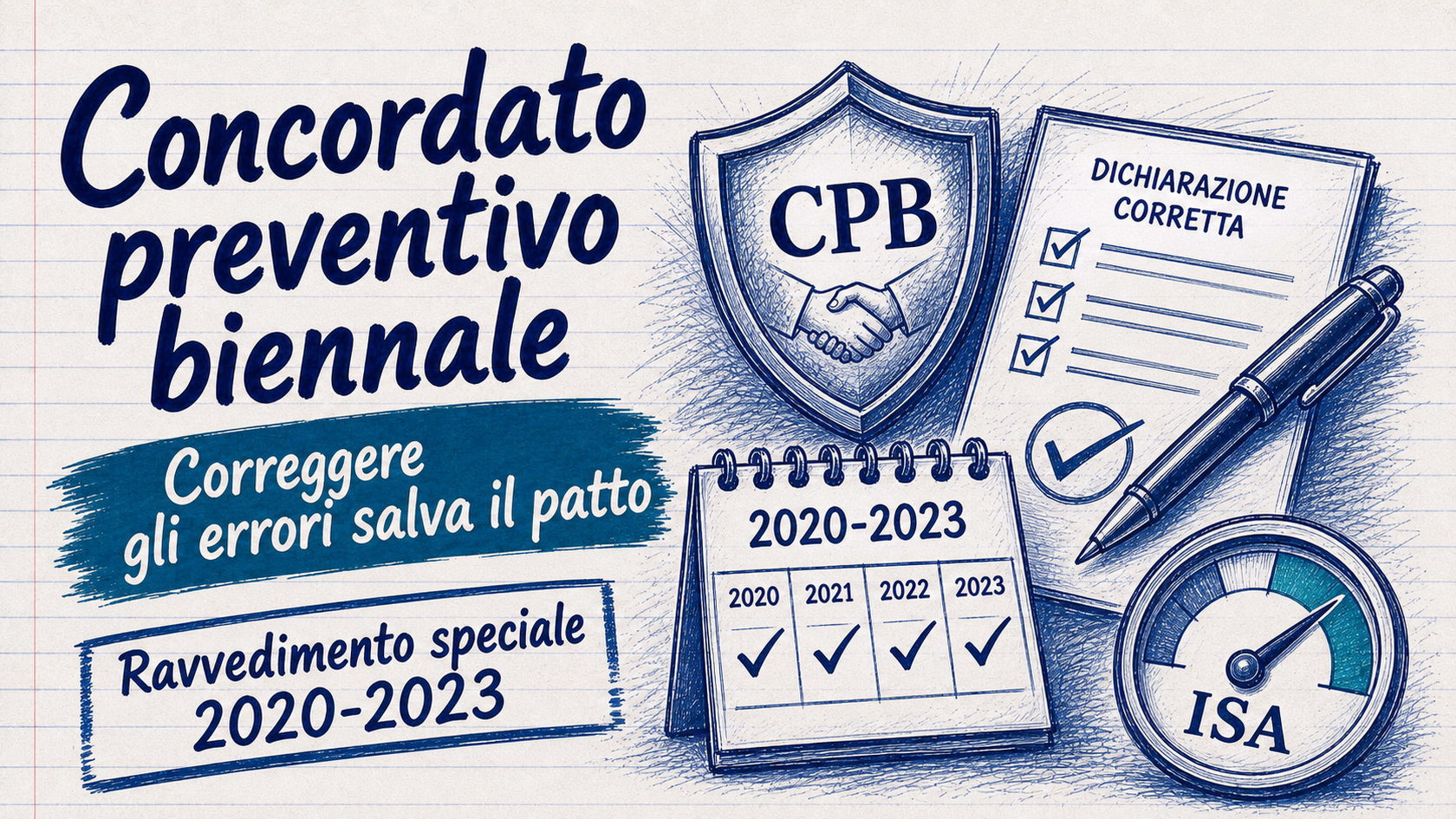 Concordato preventivo biennale: ravvedimento speciale e correzione errori