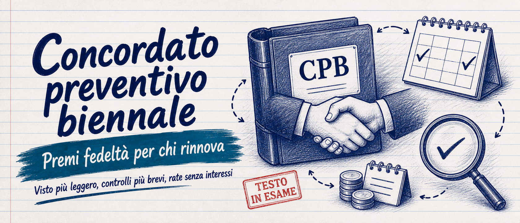 Concordato preventivo biennale, premi fedeltà per chi rinnova