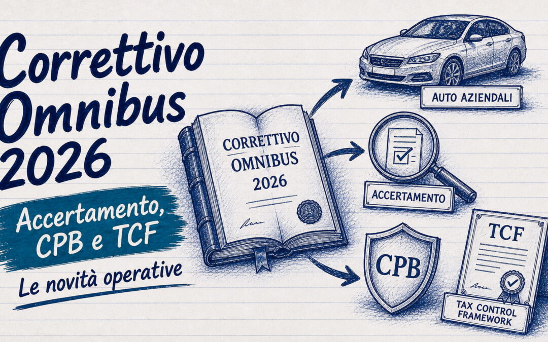 Correttivo Omnibus 2026: cosa cambia per accertamento, CPB e TCF