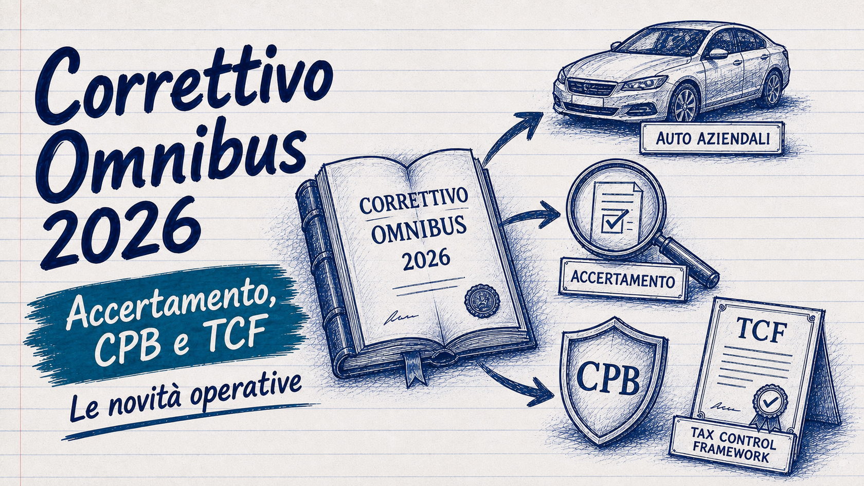 Correttivo Omnibus 2026: cosa cambia per accertamento, CPB e TCF
