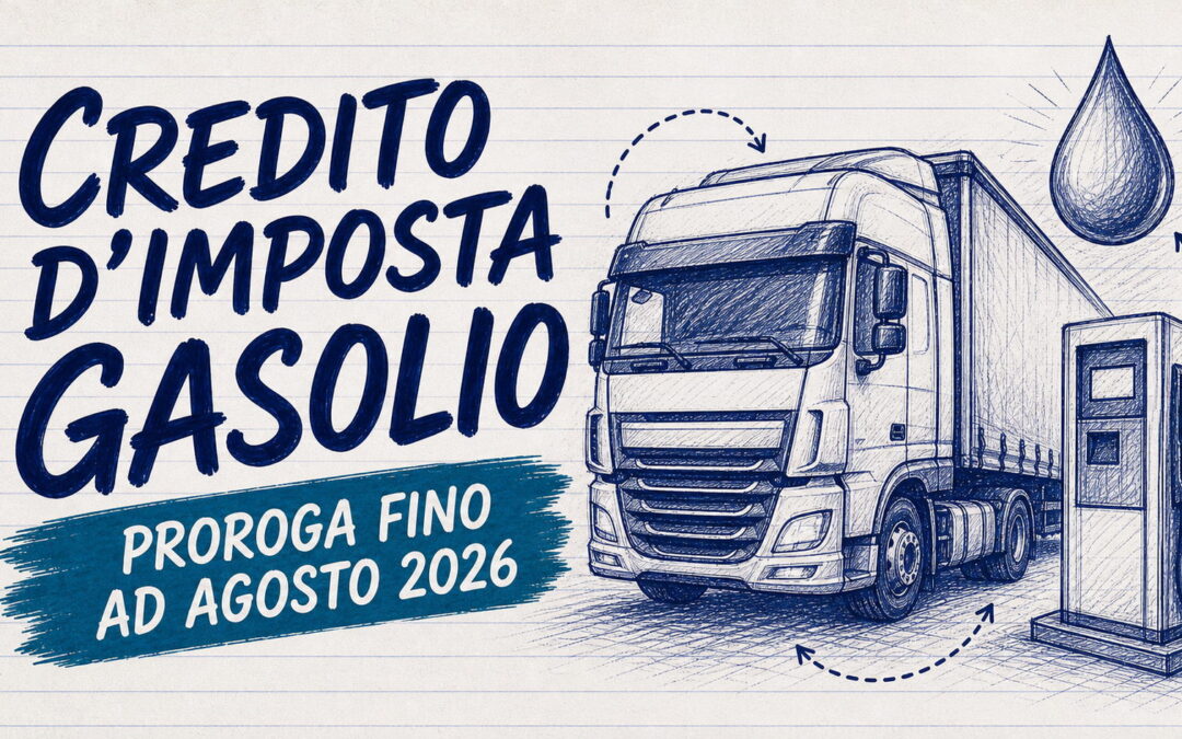Credito d’imposta gasolio autotrasporto: proroga ad agosto e decreto attuativo