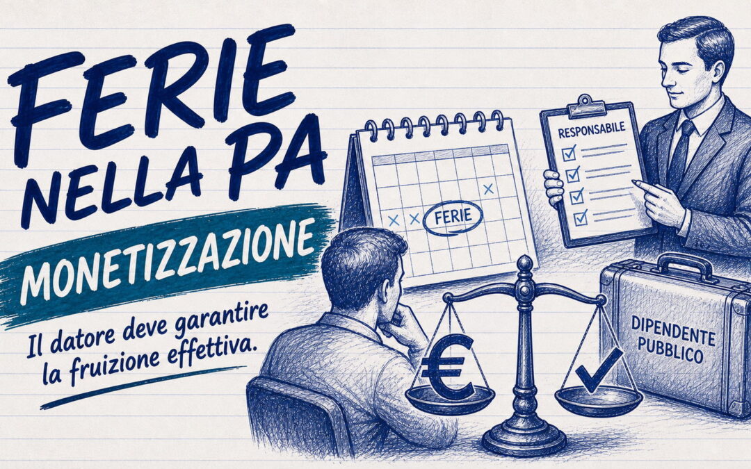 Decreto Pa, cosa cambia su ferie e monetizzazione nel pubblico impiego