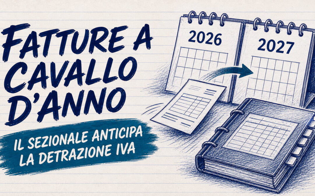 Fatture a cavallo d’anno: il registro sezionale per anticipare la detrazione Iva