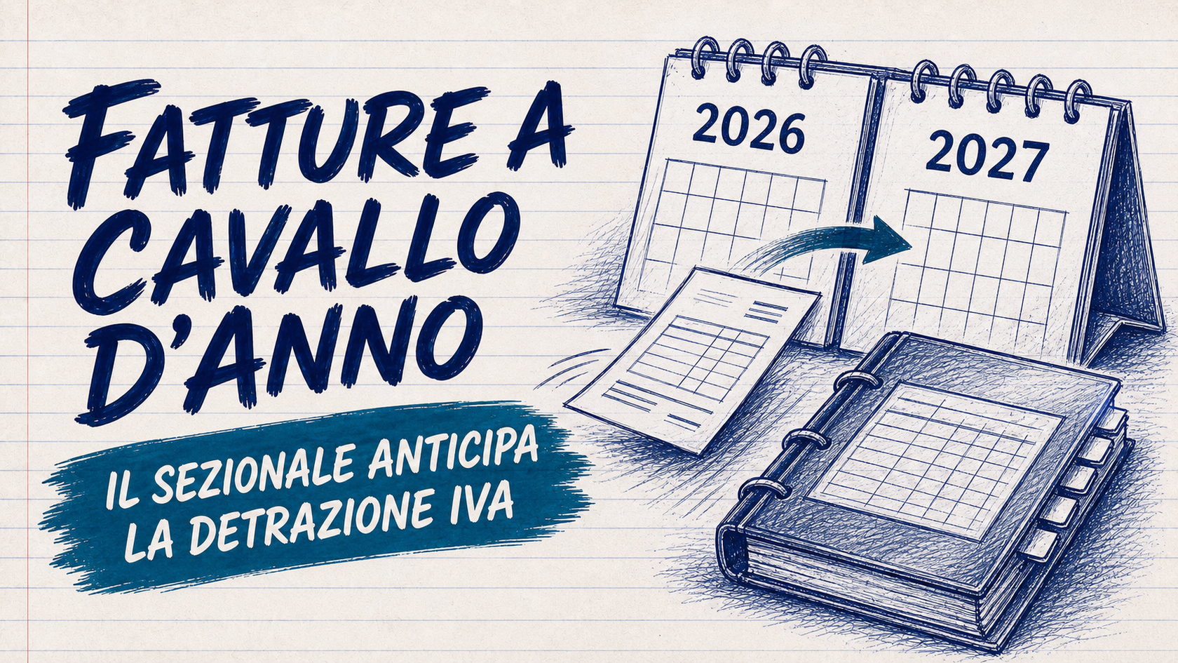 Fatture a cavallo d'anno: il registro sezionale per anticipare la detrazione Iva all'anno giusto