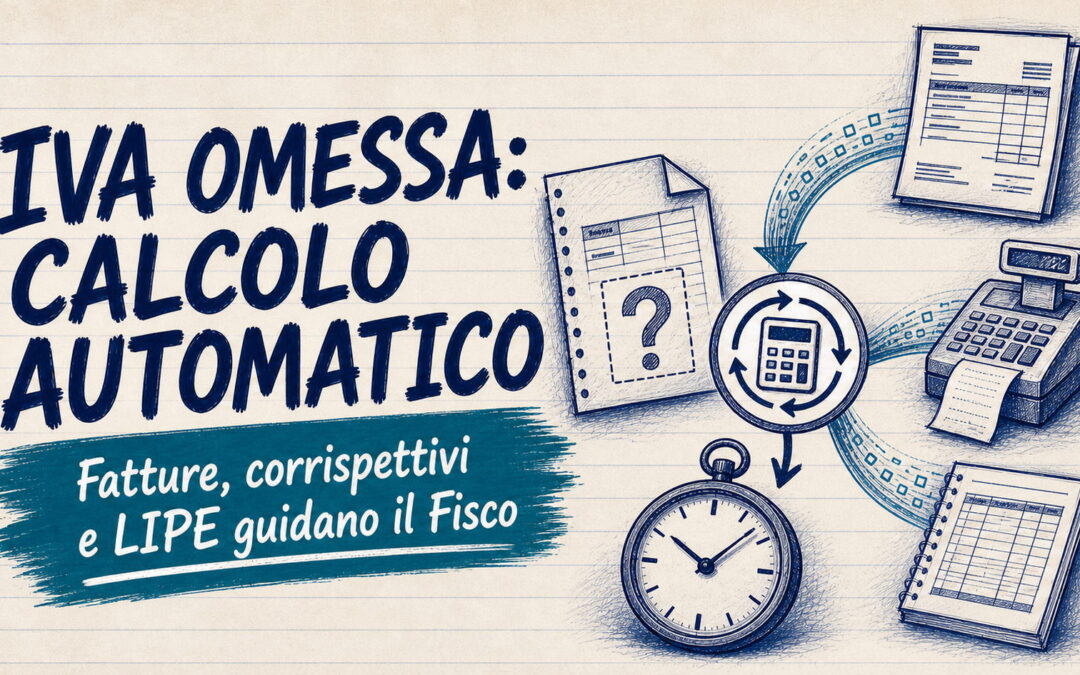 Omessa dichiarazione IVA: il Fisco liquida con fatture e corrispettivi