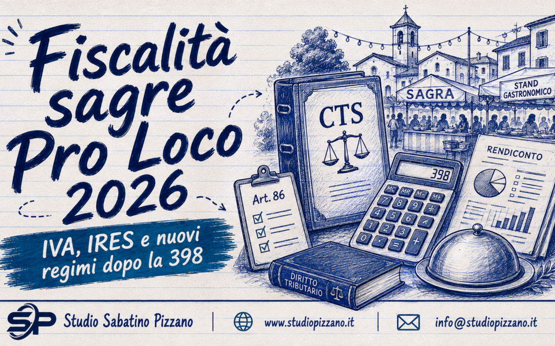 Fiscalità sagre Pro Loco 2026: IVA, IRES e nuovi regimi dopo la 398