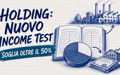 Soggetti assimilati alle holding industriali: il correttivo introduce un income test sui ricavi