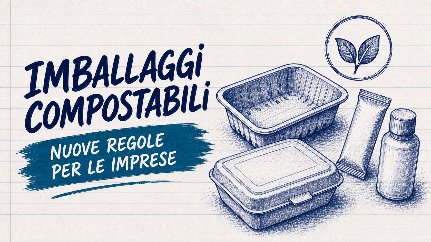 Imballaggi compostabili obbligatori: le regole per ortofrutta e ristorazione