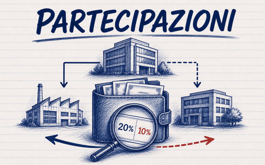 Immobilizzazioni finanziarie: controllate, collegate e la riforma Pex 2026