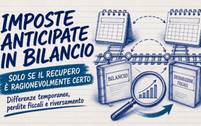 Imposte anticipate in bilancio: quando iscriverle e come calcolarle