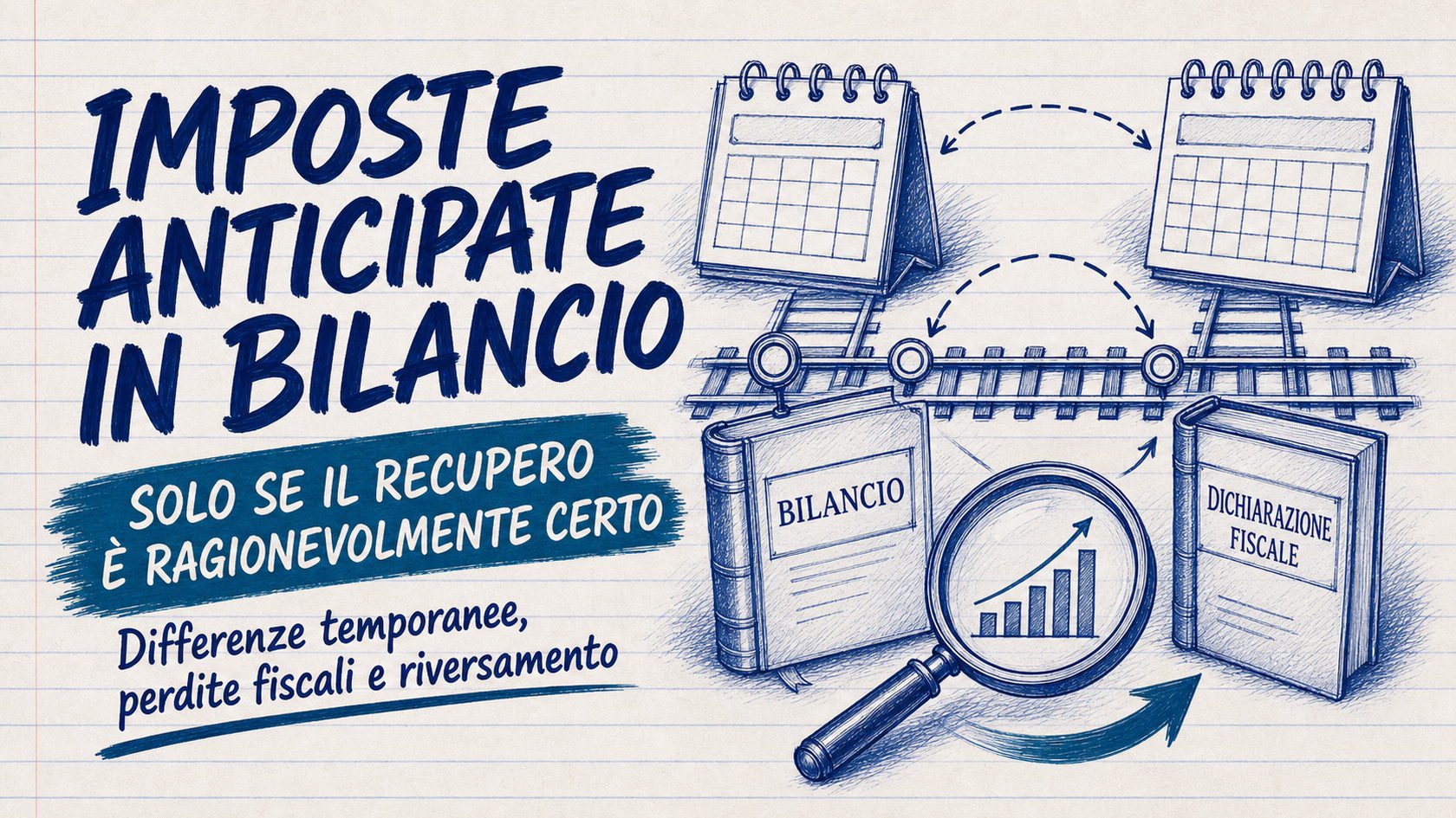 Imposte anticipate in bilancio: quando iscriverle e come calcolarle