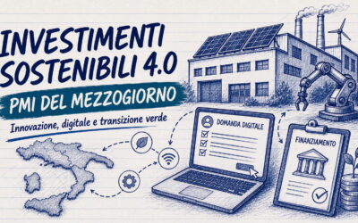 Studio Sabatino Pizzano 4 Investimenti sostenibili 4.0, domande dal 6 ottobre per le PMI del Sud