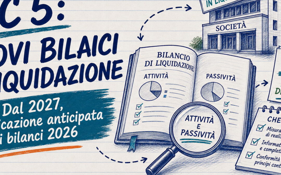 OIC 5, i nuovi bilanci di liquidazione: cosa cambia dal 2027