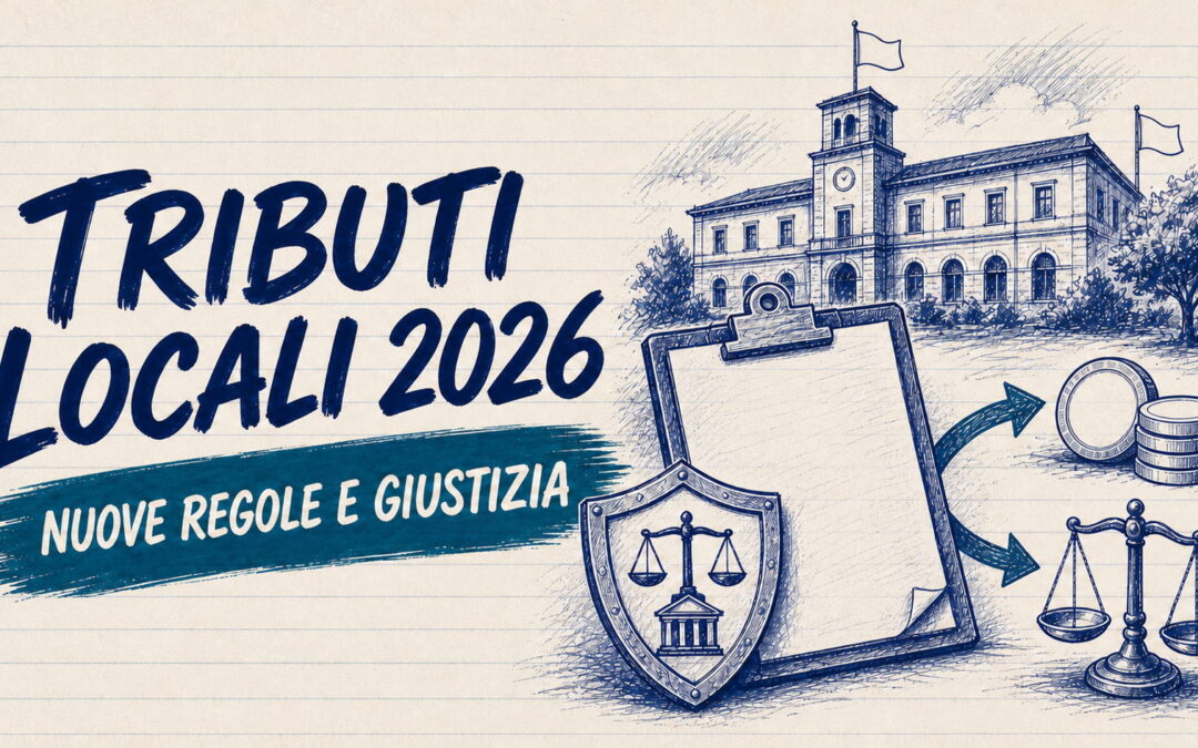 Riforma tributi locali e giustizia tributaria: le nuove regole dal 12 agosto 2026