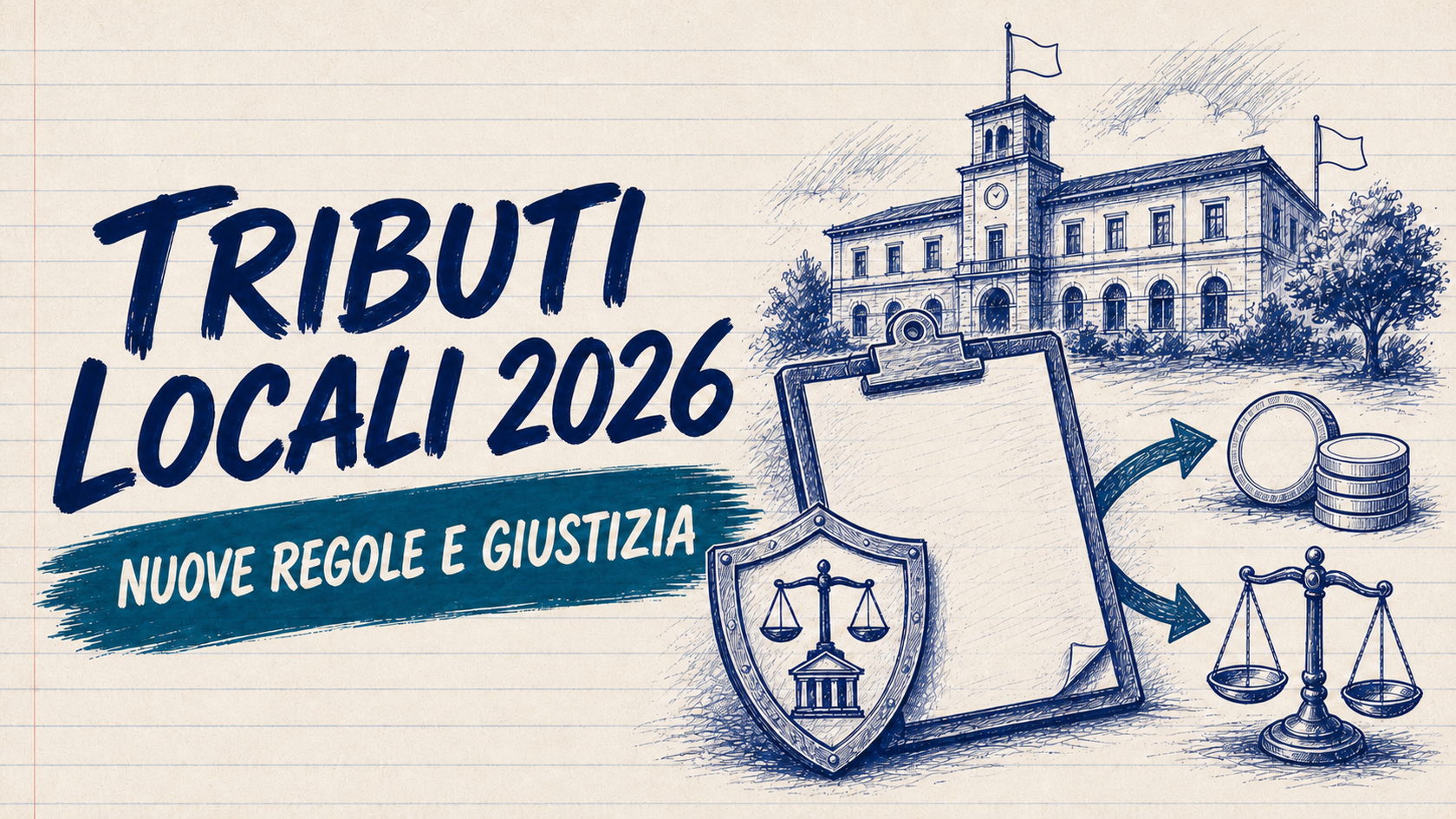 Riforma tributi locali e giustizia tributaria: le nuove regole dal 12 agosto 2026