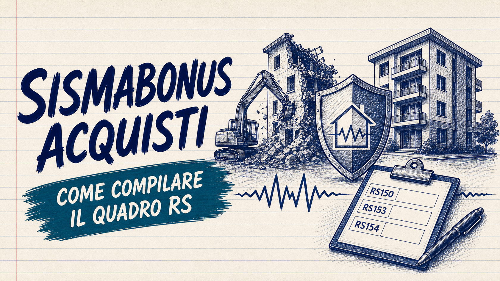 Sismabonus acquisti: come compilare il quadro RS del modello Redditi SC 2026