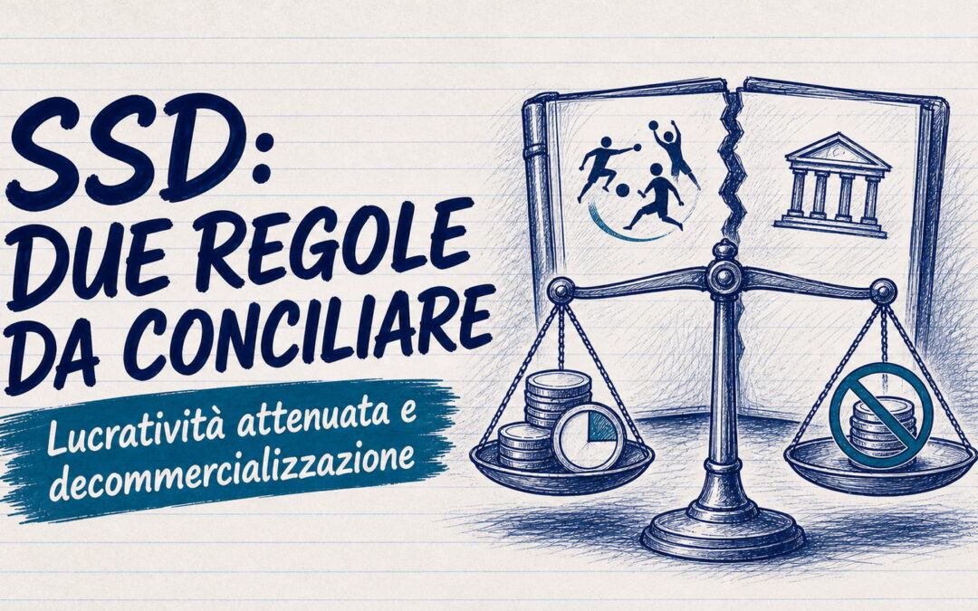 SSD, la lucratività attenuata non basta per la decommercializzazione fiscale