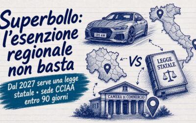 Superbollo esenzione regionale non basta più, serve una legge statale