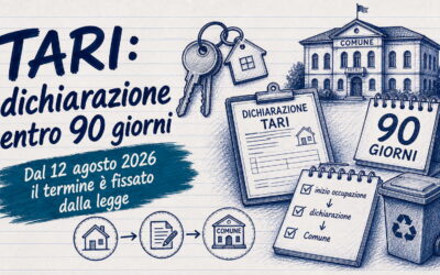 TARI, la dichiarazione iniziale diventa legge: novanta giorni dall’evento