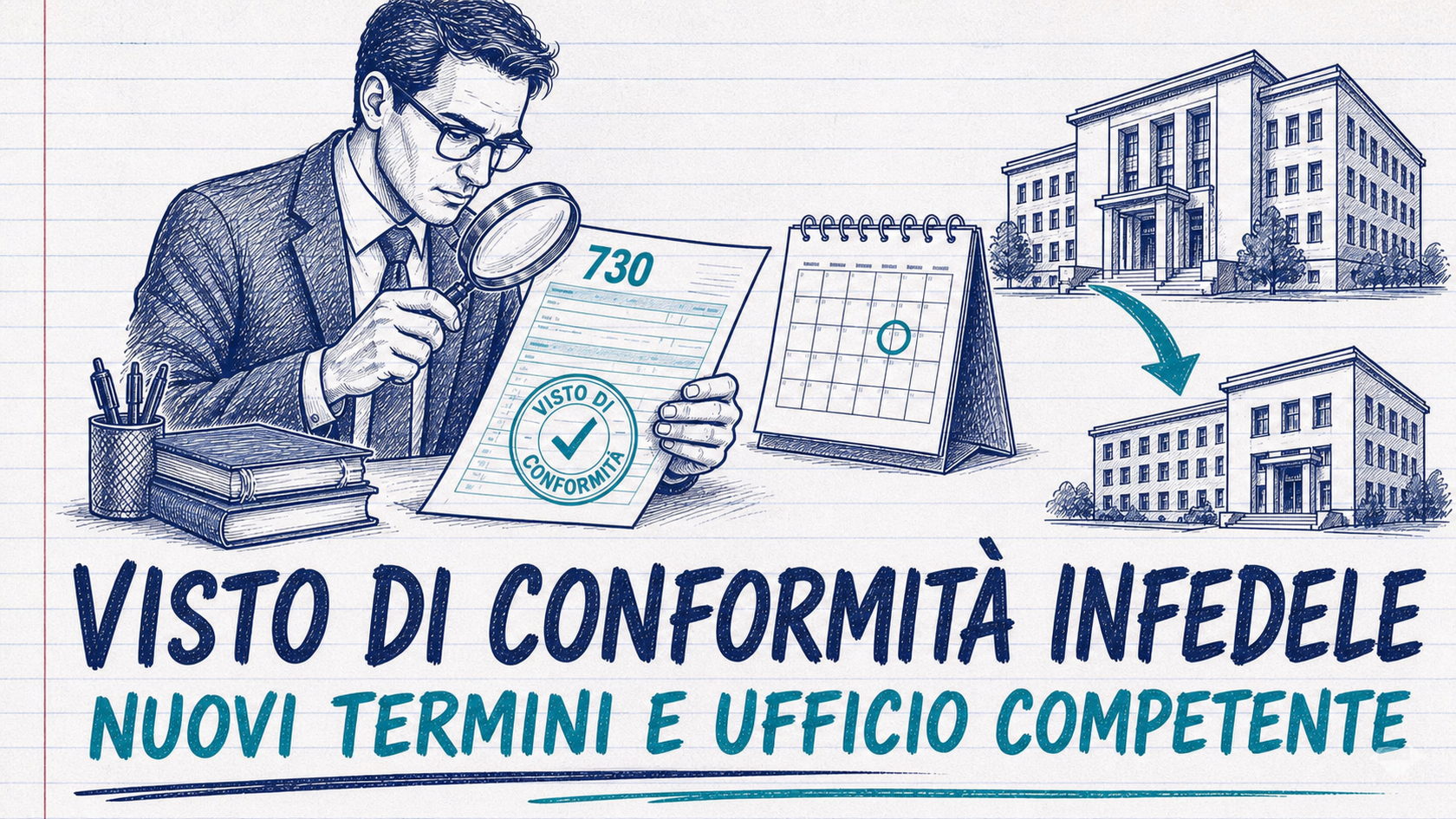 Visto di conformità infedele: il correttivo fissa termini e competenza