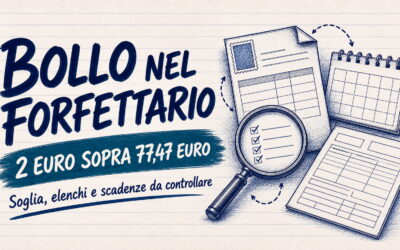 Imposta di bollo sulle fatture del regime forfettario