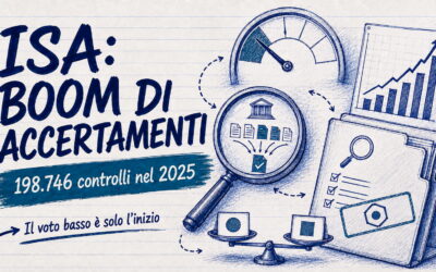 ISA, boom di accertamenti dai bassi punteggi: quasi 200 mila nel 2025