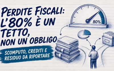 Studio Sabatino Pizzano 3 Perdite fiscali: l’80% è un tetto massimo, non un utilizzo obbligatorio