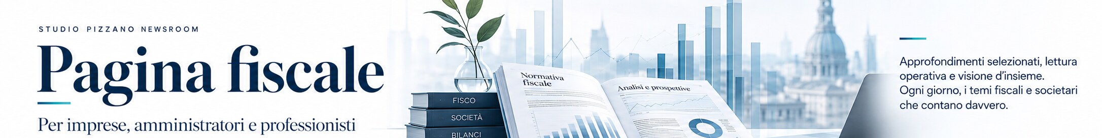 Pagina fiscale di Studio Pizzano, per imprese, amministratori e professionisti